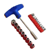 Chave Tipo "T" - 21 pçs / Chave - Ref: 154/SA 