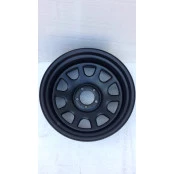 Jogo com 4 rodas 17x8 5 furos de 114.3 novas montadas uma única vez em carro conceito, nunca rodou Ideal para Cherokee e