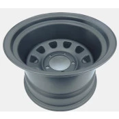 Roda Daytona Black 15x10, 5 Furos de 114.3 para Cherokee Sport 1998 1999, Grand Cherokee 1998, 1999, Wrangler antigo , Ranger antiga e Troller  1999 "Steel Wheel AUS"