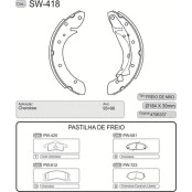 Sapata -184x30 - Cherokee - SW 418