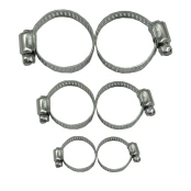Kit Abraçadeiras 6 peças 3 medidas Diferentes