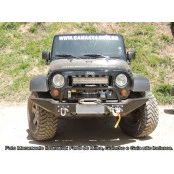 Para-choque com Mesa de Guincho e Tubo de Impulsão para Wrangler Ano 2007 à 2013