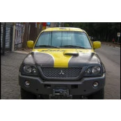 Para-choque com suporte para guincho para Mitsubishi L-200 Outdoor Sport Ano 2004 em diante