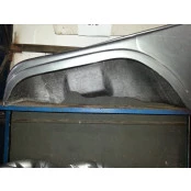 Paralama esquerdo em fibra reforçada para jeep willys