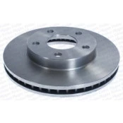 JOGO DE DISCO DE FREIO DIANTEIRO  VENTILADO SEM CUBO ( S/ ABS ) GM BLASER / S10 4X4 ANO 98 A 11 (DF18D)