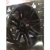Jogo 4 Rodas de Liga Leve Reforçada 20x10 6 Furos de 139.7 - Offset 0 - Ideal para L200 Triton