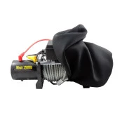 Guincho Elétrico 12.000lbs Winch 12v Linha Pro 4X Linha Profissional - Dissipador de calor - Solenoide - Inclui controle