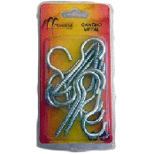 Ref: 334/SA Gancho de Metal 8 mm