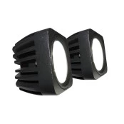 Par de Farol de Led Quadrado com 4 Leds - 68mm