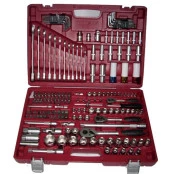 Jogo de ferramenta oficina master com 177 peças 1ª linha ( kit profissional )