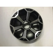 Roda de liga leve 15x10 nova, ideal para estepe, furacão 5 furos de 139.7 para jeep Willys e jeep Ford