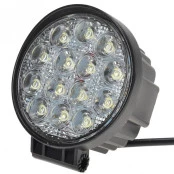 Farol de Milha LED 42W com 14 LEDS 12v / 24v ( 11,5 cm ) - Unitário