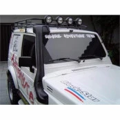 Snorkel para Suzuki Samurai com capota de aço  - Fora da Caixa