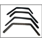 Alargador de Para-Lamas em fibra para F-75 com 10 cm para fora ( 4 peças )