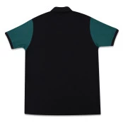 Camiseta Polo Jeep Bicolor - Preto com Verde