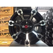 Jogo com 4 rodas 17x9   6 furos de 139.6  para hilux  triton  Troller