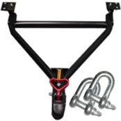Kit - Towbar Universal com tubo reforçado GRÁTIS 2 Anílhas de Reboque Reta com Pino Rosqueável
