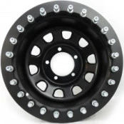 Roda Daytona Black 17x9 com Bead Lock Furação 5x127
