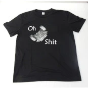 Camiseta Preta Oh Shit!
