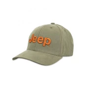 Boné  original Jeep Verde com bordado laranja