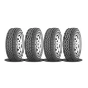 4 Pneus 225/75 R16 AT3 50% Off road 50% On road Ideal para Pajero Tr4