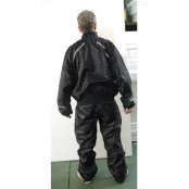 Capa de chuva Impermeável modelo trilheiros ou motoqueiro Preta