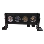 Farol de led tipo barra, 4 LEDS , 40 w ( COMPACTO E O MAIS POTENTE DA CATEGORIA ) Alcance 200 metros  ( 20 cm )