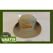 Chapéu Australiano para expedições Piloto patrocinado Macboot Gama 4x4