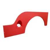 Lateral Traseira Esquerda modelo original para Jeep Willys CJ2A, CJ3A e CJ3B de 1946 a 1954