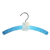Cabide Infantil p/ Bebê Azul Unissex 25,5x12,5cm Unitário