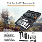 Kit Sobrevivência De Emergência 11-em-1 Multi Ferramenta Top