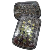 Farol Led  ( Par ) Original  Troller de 99 à 02, Bandeirante, Cherokee 93 à 99 -Suporte deve ser ada