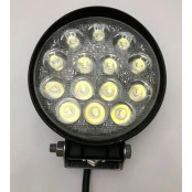 Farol de Milha 14 Leds 42w Redondo (Reforçado ) Usado