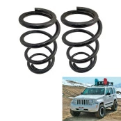 Mola para Lift de Suspensão Traseira Cherokee Liberty (sport) 2009 à 2012 Composto Por 2 Molas 40 mm Mais Altas e Reforç
