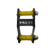 Jumelo Alto Reforçado para Jeep Willys CJ5 com bucha em PU