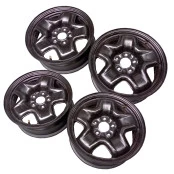 Jogo de 4 Rodas Fiat Toro, Renegade, Compass, R16 - Aço - Furação 5x110