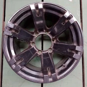 Roda 15x10 6 Furos de 139.7 Cor Preto (Black Piano) 