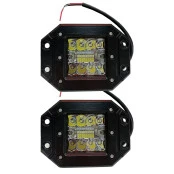 Farol de Milha LED de Embutir 60W cada (O Par)