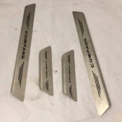 Kit Soleira de Alumínio Jeep Compass Peça Nova