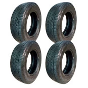 Jogo com 4 Pneus 255/65 R17 95% de Vida Útil  Usado Perfeito Estado Original Nova Ranger e Novo Troller