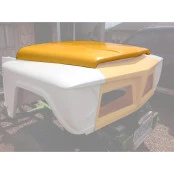 Capô do Motor  Rural ou F75 - Feito em  Fibra - Perfeito acabamento e Mais Resistente que o Original