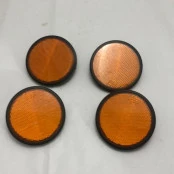 Olho de gato amarelo, kit com 4 unidades