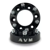 Espaçador Alargador de Roda Black AVM 6U009BL 6x139,7 31,75mm Troller / L200 Triton / Bandeirante / Hilux - O Par