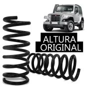 Par de Mola de Suspensão Traseira Troller  2002 à 2014 - Altura Original