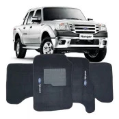 Jogo de Tapetes para FORD Ranger Ano 2011 com Cabine Dupla