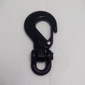 Gancho de Aço 7/16'' / 5T com Trava (p/ Cabo de Aço) - Compatível com Guinchos 8.500lbs, 9.000lbs e 12.000lbs	