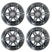 Jogo com 4 Rodas de Liga Leve 17x9 Off Set Zero