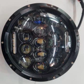 Farol de LED 7 Polegadas 12/24 e 36V 65 Wats