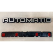 Emblema Chevrolet Automatic Cromado - Opala/ Monza/... 1991 À 1992