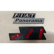 Emblema Traseiro Em Plástico Fiat Panorama Modelo 147 
